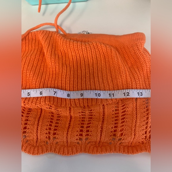 5 for $25- NWT Size Large Jolie and Joy Orange Tank Top - Picture 10 of 10